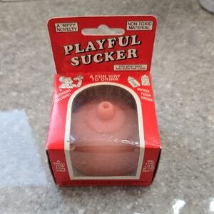 Playful Sucker Novelty Toy - Pink